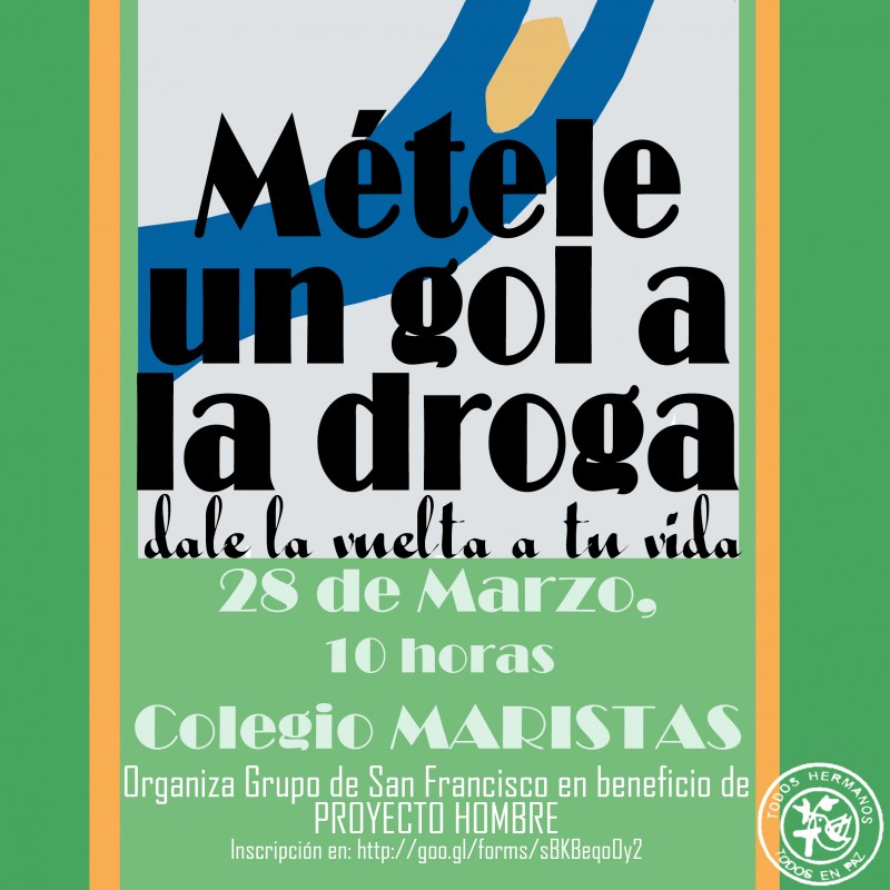 Métele un gol a la droga!