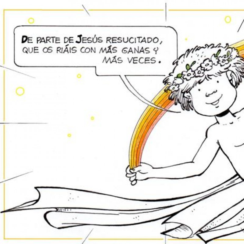 ¡Feliz pascua de resurrección!